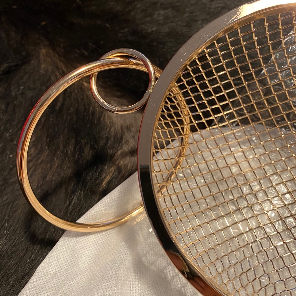 Gold globe bag - Picture 5 of 7